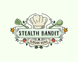 Chef Kitchen Restaurant logo design