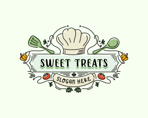 Chef Kitchen Restaurant logo design