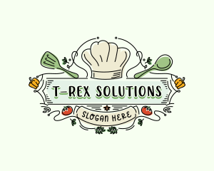 Chef Kitchen Restaurant logo design