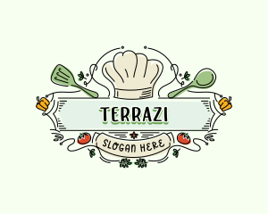 Chef Kitchen Restaurant logo design