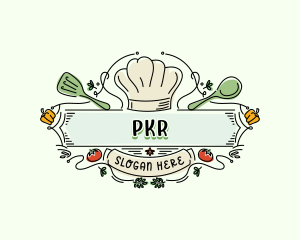 Chef Kitchen Restaurant logo design