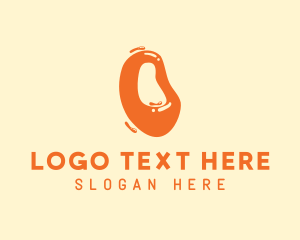 Letter - Liquid Soda Letter O logo design