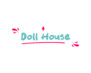 Doll - Bright Comic Wordmark logo design