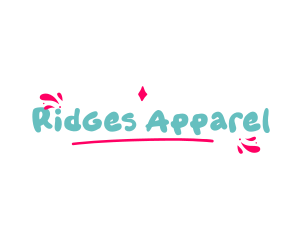 Fun Pastel Apparel logo design