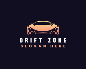 Drifting - Sports Car Automobile logo design