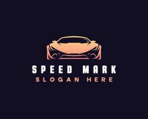 Sports Car Automobile logo design