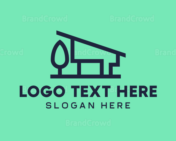 Real Estate Architect Landscape Logo