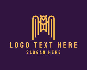 Library - Elegant Owl Bird logo design