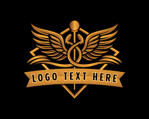 Laboratory - Health Medical Caduceus logo design