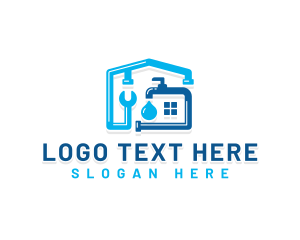 Handyman - Home Plumbing Repair logo design