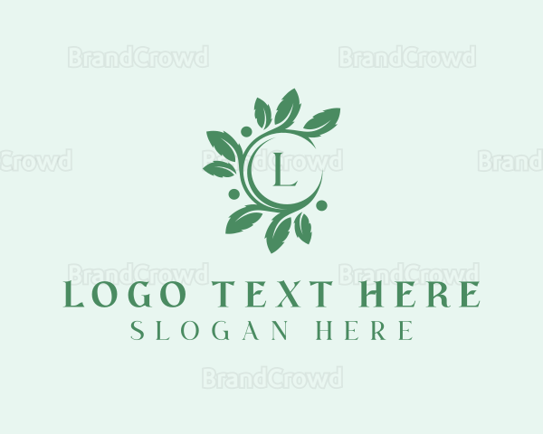 Leaves Nature Garden Logo