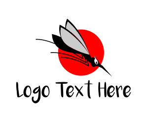 Blood - Mosquito Pest Control logo design