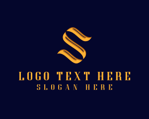 Letter S - Minimalist Letter S Company logo design