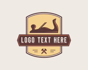 Craft - Wood Planer Carpentry logo design