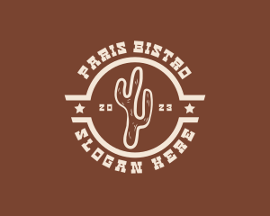 Western Cactus Restaurant logo design