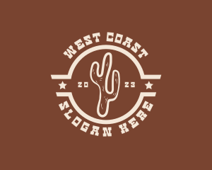 Western Cactus Restaurant logo design