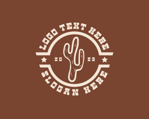 Cactus - Western Cactus Restaurant logo design