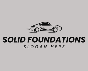 Sedan - Fast Automotive Car logo design