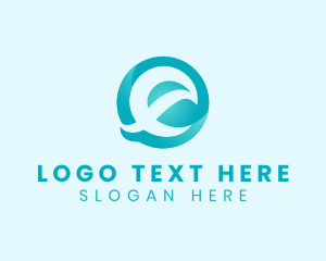 Website - Company Agency Brand Letter E logo design
