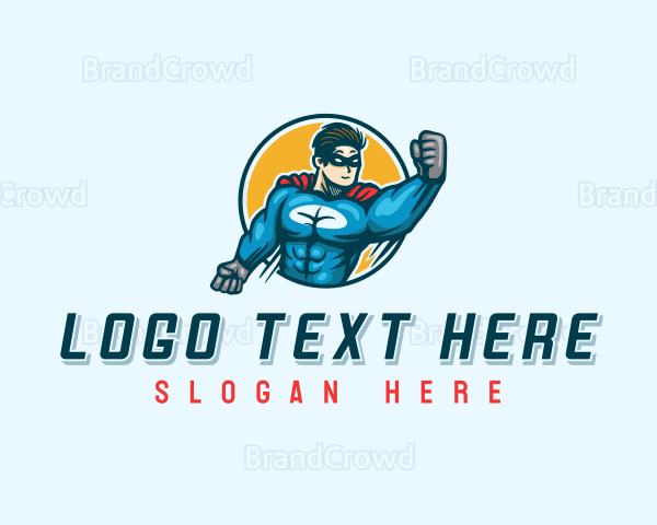 Gaming Superhero Comics Logo