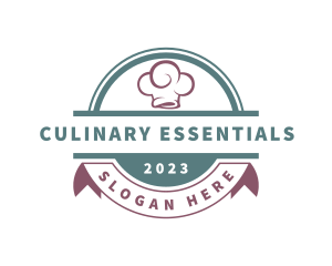 Culinary Chef Hat Catering logo design