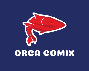 Red Sea Fish Logo