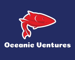 Red Sea Fish logo design