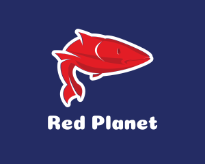 Red Sea Fish logo design