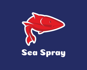 Red Sea Fish logo design