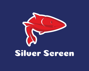 Marine - Red Sea Fish logo design
