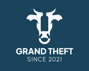 Hunting - Fresh Cow Milk logo design