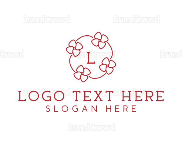 Botanical Flower Boutique Logo