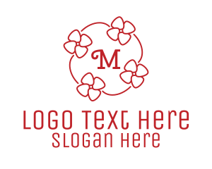 Girly - Girly Flower Lettermark logo design