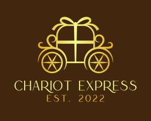 Chariot - Royal Carriage Gift Box logo design