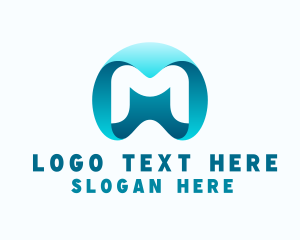 Company - Tech Startup Letter M logo design