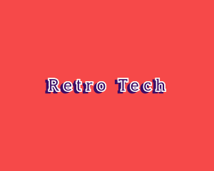 Retro Creative Entertainment logo design