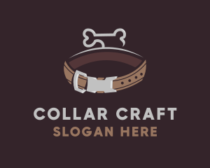 Brown Dog Collar Bone logo design