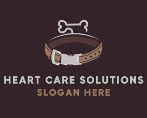 Brown Dog Collar Bone logo design