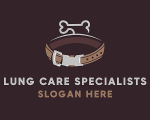 Brown Dog Collar Bone logo design