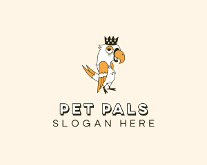 Pet Parrot Bird logo design