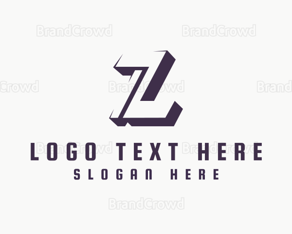 Logistics Courier Letter L Logo