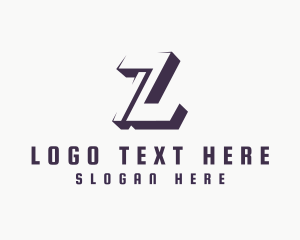 Web Developer - Logistics Courier Letter L logo design