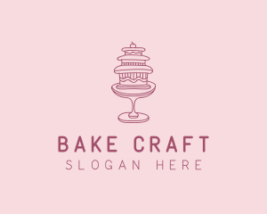 Cake Patisserie Bakery logo design