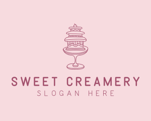 Cake Patisserie Bakery logo design