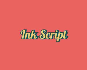 Cursive Script Fashion logo design