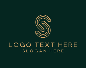 Accounting - Modern Magnets Firm Letter S logo design