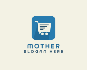 Social Media - Delivery Cart App logo design