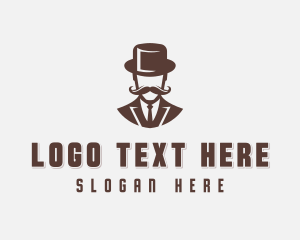 Grooming - Hipster Menswear Barbershop logo design