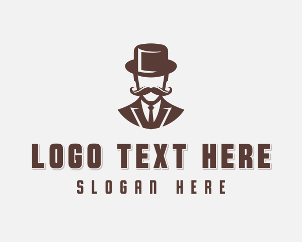 Menswear - Hipster Menswear Barbershop logo design