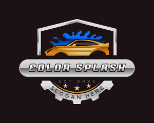 Car Wash Detailing logo design